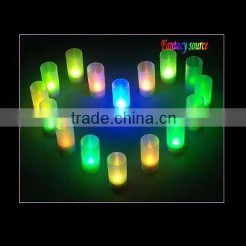 sound actived led candle with cup