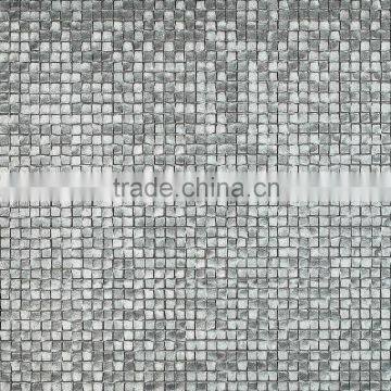 sliver rough glazed metallic porcelain parking tiles look like mosaic for outdoor staircase design from foshan nanhai