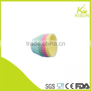 Food Grade Soft Silicone Egg Tart Cupcake Mould photo-2