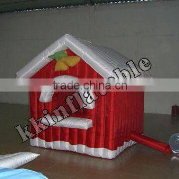 2*2m indoor inflatable Christmas houses tent, large inflatable Christmas decorations KKJ-025