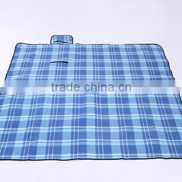 cheap padded polar fleece picnic blanket