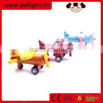 Amusing cute mini wooden plane factory direct