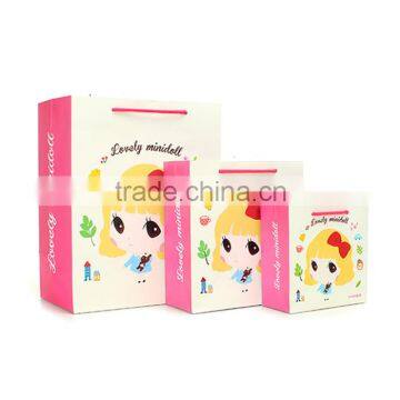 Free samples recyclable luxury paper packaging bag