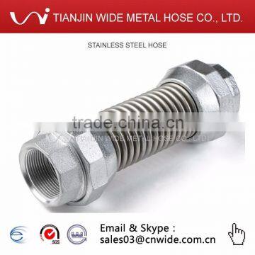 [Tianjin Wide Hose DQ-DN40 ] 1 1/2" Union Stainless Steel Hose