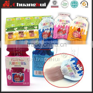 Jar Shape Bags Jelly Candy in Box