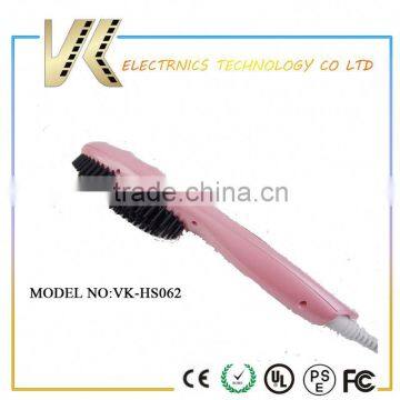 hair salon equipment PTC heater magic hair straightener brush comb
