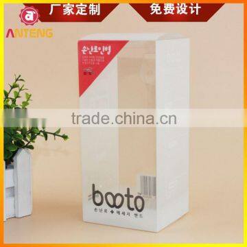 Customized Clear Gold Color Printing Souvenir Gift Plastic Box