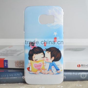 Printing Service PC Case Design Mobile Phone Back Cover For Samsung S6.