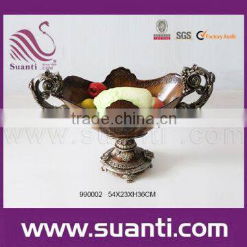 high quality Christmas metal/Polyresin candle holder for wedding