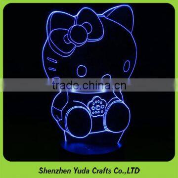 Children Bedroom Decor Hello Kitty Night Light Popular Kids Table Lamp photo-3