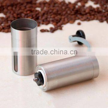 Amazon Portable Stainless Steel Hand Coffee Grinder Low Cost High Quality Coffee Bean Grinder