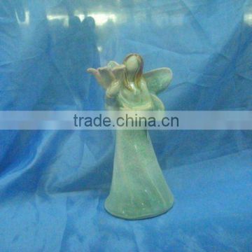 decorative ceramic wing angel