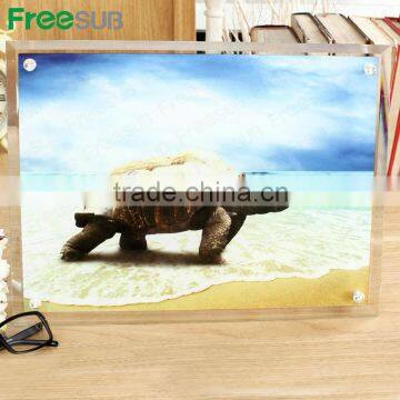 Freesub BL-13 L390*H290*W10mm sublimation photo glass for frames