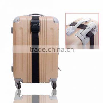 traveling luggage belt case lock strap with ID card