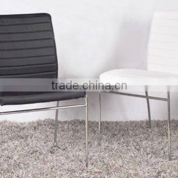 Modern dining chair woth PU seat and back