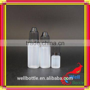 new e liquid plastic bottles wholesale PE bottles 10ml e liquid plastic dropper bottle GR347R