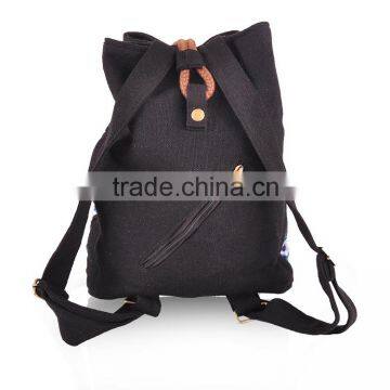 China High Quality Canvas Bag Ethnic Canvas Bohemian Bags Woman Fashion Backpack Woman photo-3