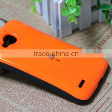 IH002 iFace mall gear case, rubber+PC combo case cover for Huawei Honor 3X Pro G750 mobile phone