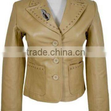 Ladies Leather Jacket