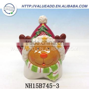 wholesale santa claus ceramic jar online manufacturers in china