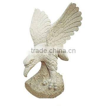 Standing Marble Decor Owl Statue