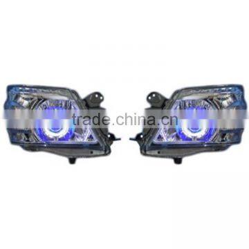 Newest blue lens Angel eyes headlight for Japanese caravan Urvan E26 NV350