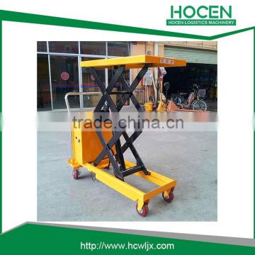 770 lb Hydraulic Double Scissor Lift Table Cart