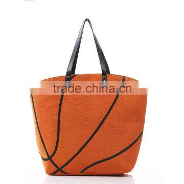 Wholesale Monogrammed Basketball Tote Bag