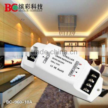 dc5v-24v 10A/CH led power repeater led strip amplifier led power amplifier