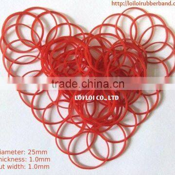 Colorful rubber band & Rubber tube from Big factory with Long experience