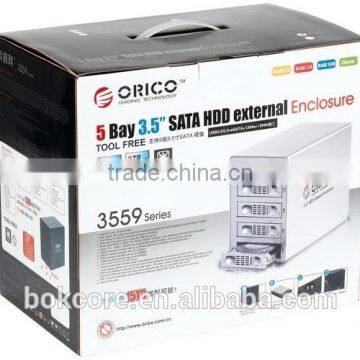 RAID / USB3.0 to 3.5" 2 Bay SATA HDD Enclosure photo-6
