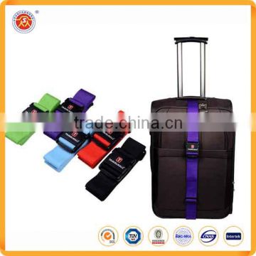 Adjustable Custom Luggage Strap,Suitcase Polyester Luggage Belt in Bag Accessories