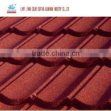 Building material gi coated metal roofing tile /aluzinc coated corrugated roof tile