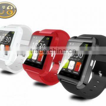 Bluetooth Smart Watch U8 Smartwatch U Watch For iOS iPhone Samsung Sony Huawei Xiaomi Android Phones Good as GT08 DZ09