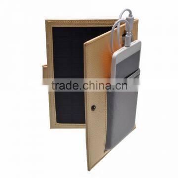 New design 6W flexible and foldable mini usb solar panel charger