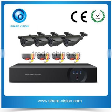 4ch High Definition 1080N ahd dvr kit cctv security kit