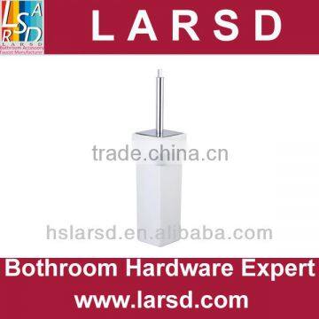 white ceramic toilet brush holder