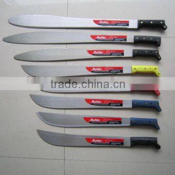 plastic handle carbon steel machete for south america