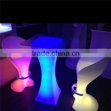 Decorative waterproof led bar stools/KTV party stools/Light Up led Bar Stool