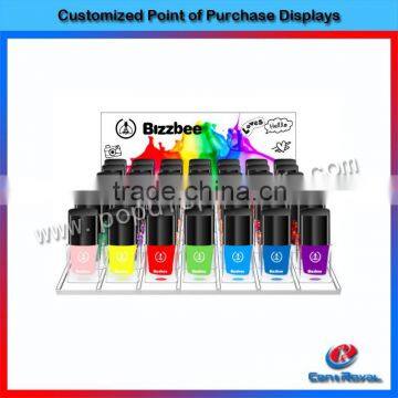 Custom counter top acrylic nail polish display