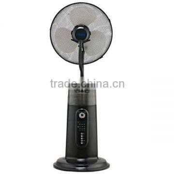 Water Mist Fan with 10m of infrared remote control