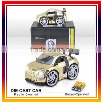 Golden 1:28 Mini RC Battery-Operated die-cast car,Radio Control Car