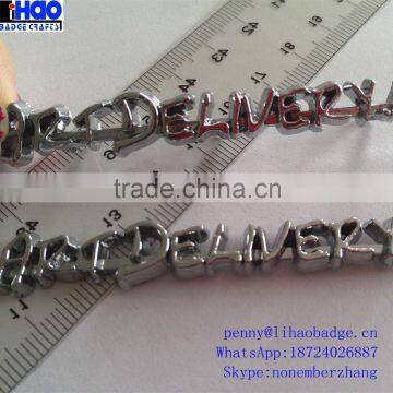 3D Car Badge Sticker Chrome Decal Emblem Chromed ABS Chromed Car Emblem photo-3