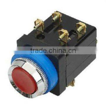 flat head press push button switch LA18-22