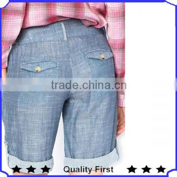 Women Fashion Design Casual jeans Shorts Leisure Fresh Knee-length Jeans 2013 2014 Fashion denim shorts