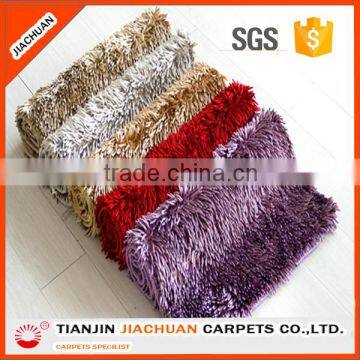 chenille noodle shiny foot mat