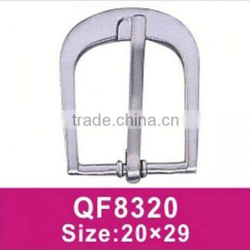 QF8320 Belt Buckle High Quality Square Silver Color Metal Wholesale in Bulk