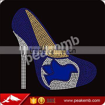 Greek Letters ZOB shoes Hot Fix Korean Rhinestones Transfers