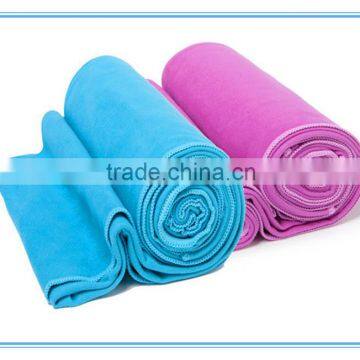 Factory Custom Quick-dry Eco-friendly Microfiber Non-slip Yoga Towel/Sports Towel