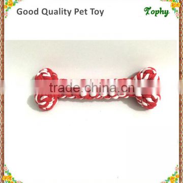 China Pet Supplier Wholesale Weaving Cotton Rope Pet Toys For Fun